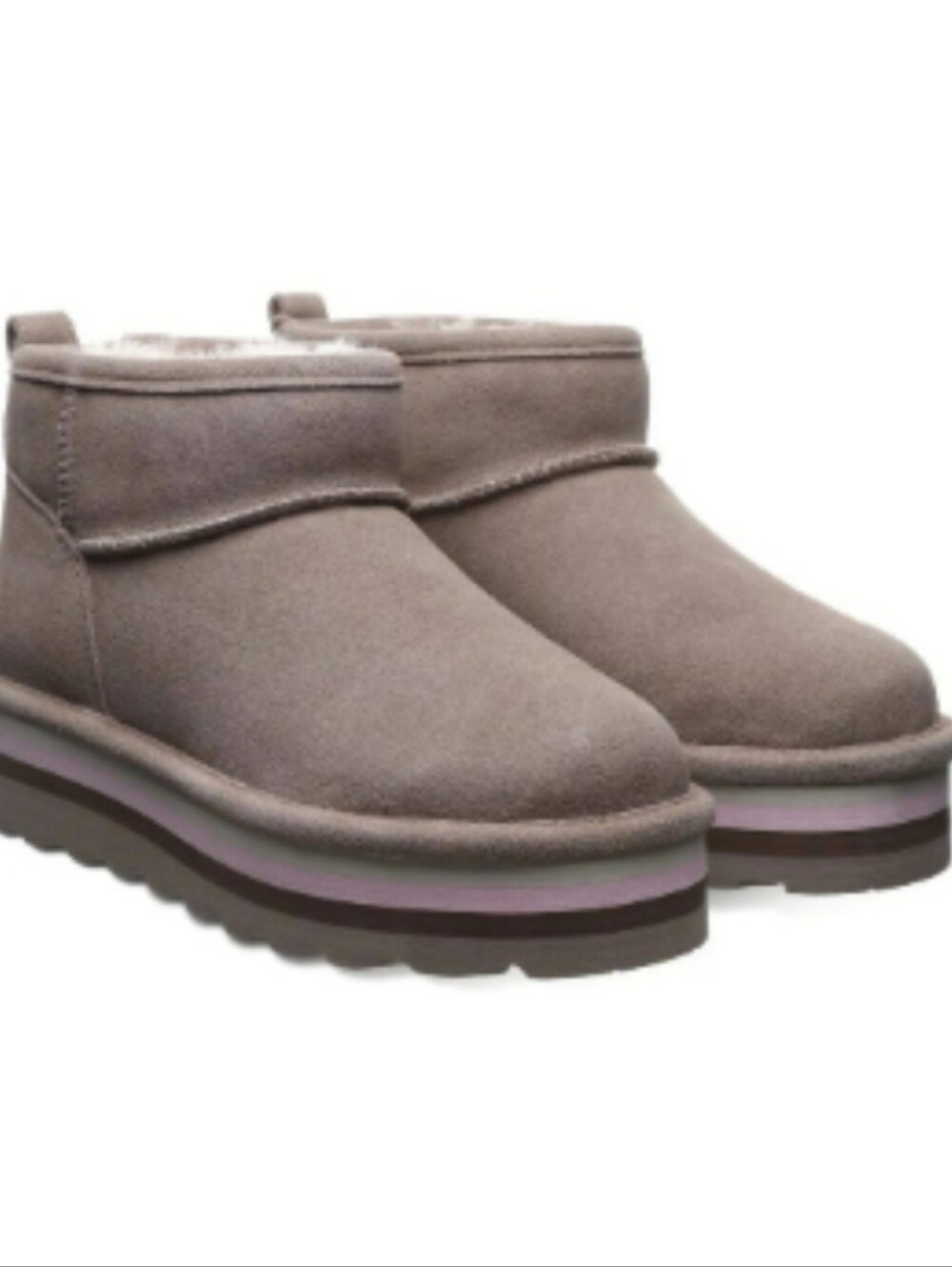BearPaw Lined Ankle Boots